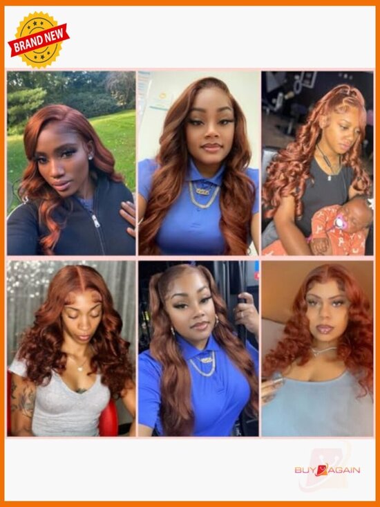 180% Density Body Wave Lace Front Wig Human Hair Pre Plucked Glueless 13x6 HD main image 6